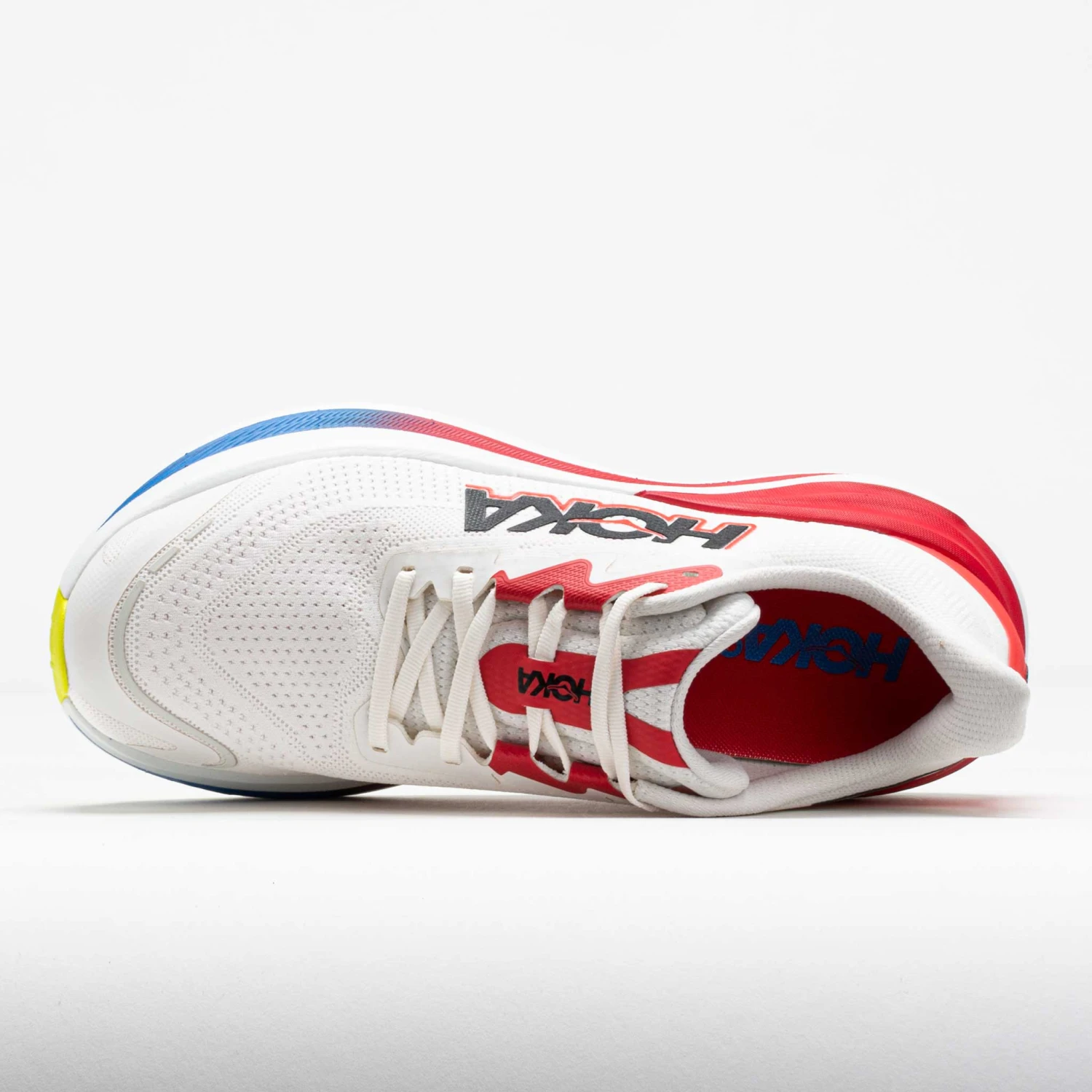 HOKA Skyward X Men's Blanc De Blanc/Virtual Blue 5 HOKA Skyward X Men's Blanc De Blanc/Virtual Blue - Image 3