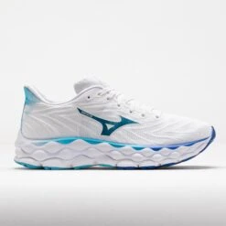 Mizuno Wave Sky 8 Women's White/Mercury Blue