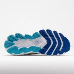 Mizuno Wave Sky 8 Women's White/Mercury Blue -Famous Shoes Store 041649 4