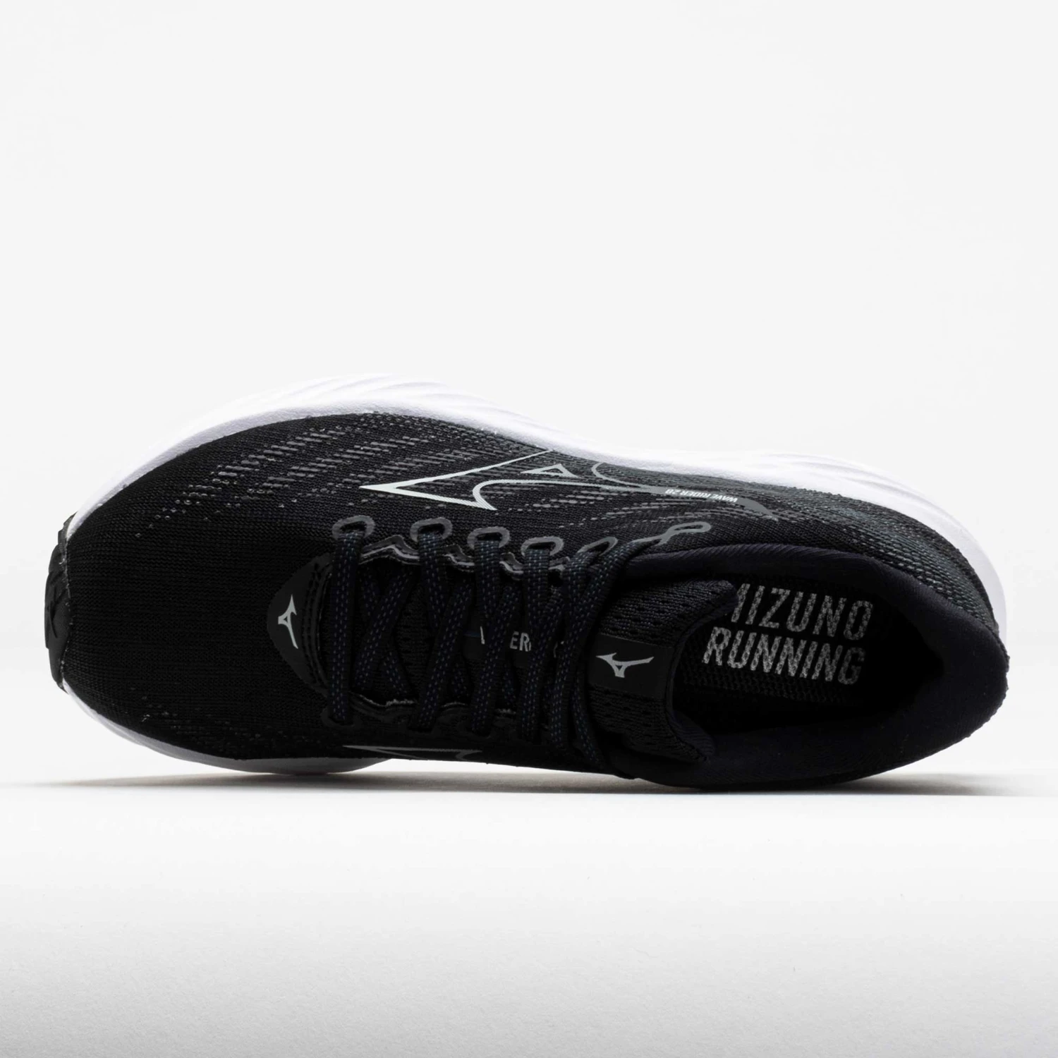 Mizuno Wave Rider 28 Women's Black/Harbor Mist 5 Mizuno Wave Rider 28 Women's Black/Harbor Mist - Image 3