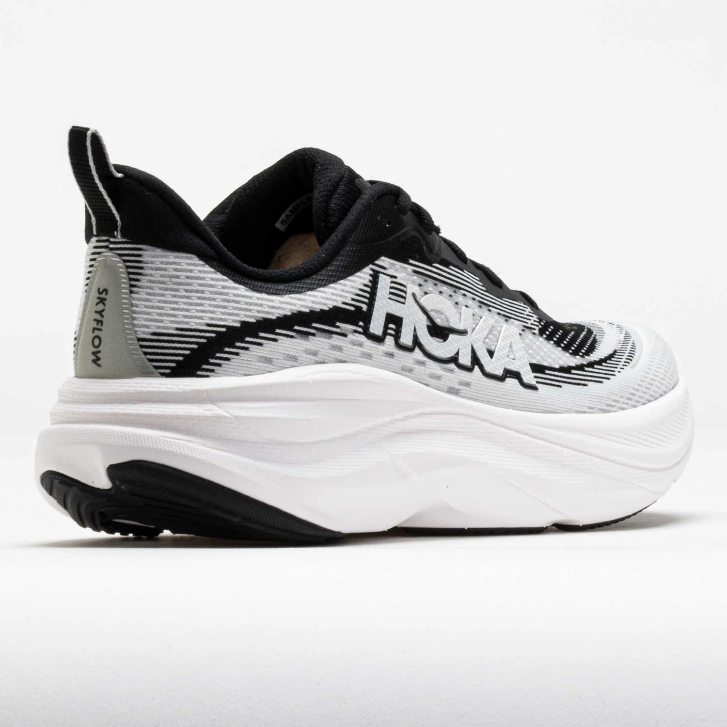HOKA Skyflow Women's Black/White 8 HOKA Skyflow Women's Black/White - Image 6