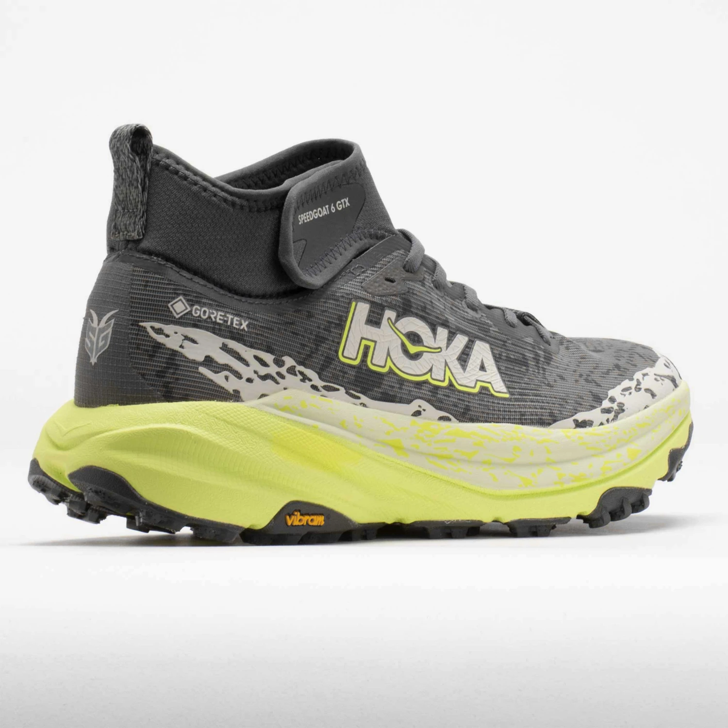 HOKA Speedgoat 6 Mid GTX Men's Outer Orbit/Lettuce 8 HOKA Speedgoat 6 Mid GTX Men's Outer Orbit/Lettuce - Image 6