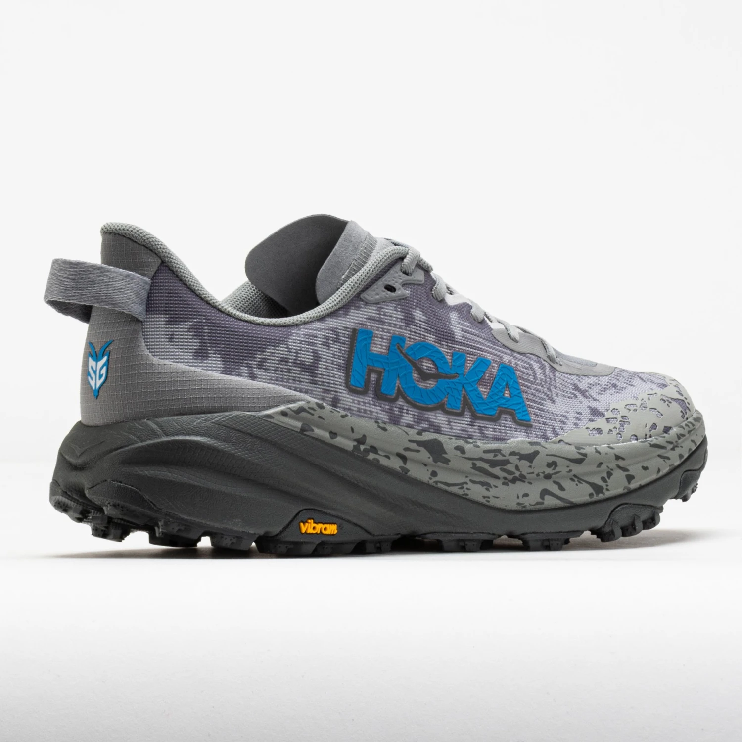HOKA Speedgoat 6 Men's Galactic Grey/HOKA Blue 8 HOKA Speedgoat 6 Men's Galactic Grey/HOKA Blue - Image 6