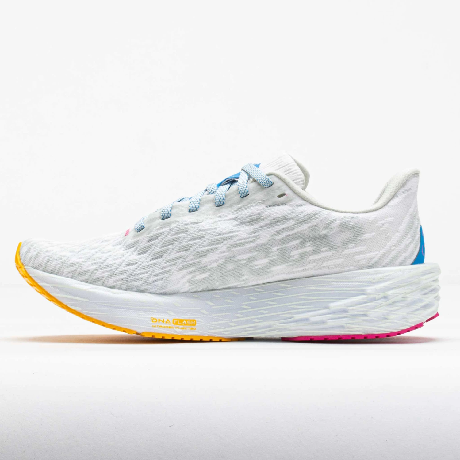 Brooks Launch 11 Men's White/Murmur/Blithe 4 Brooks Launch 11 Men's White/Murmur/Blithe - Image 2