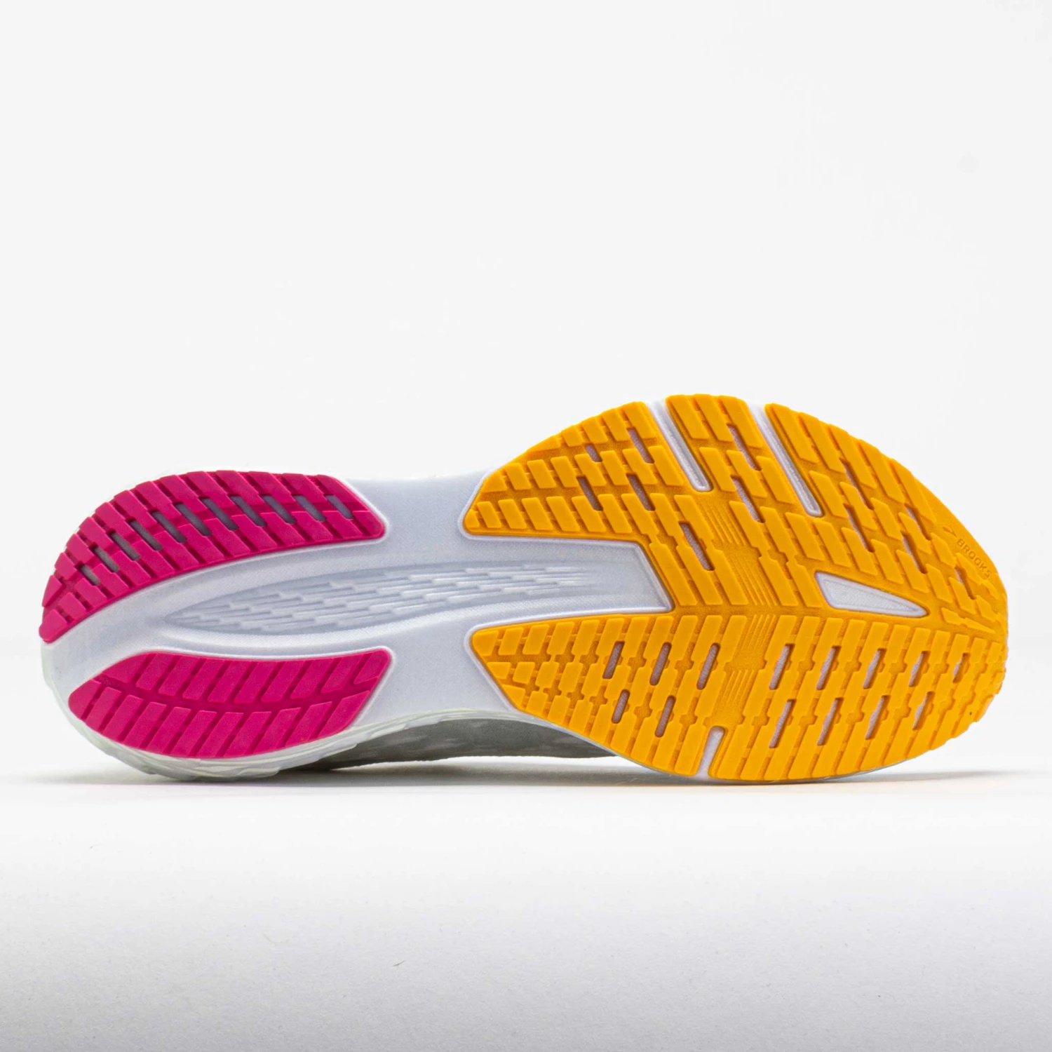 Brooks Launch 11 Women's White/Murmur/Blithe 6 Brooks Launch 11 Women's White/Murmur/Blithe - Image 4