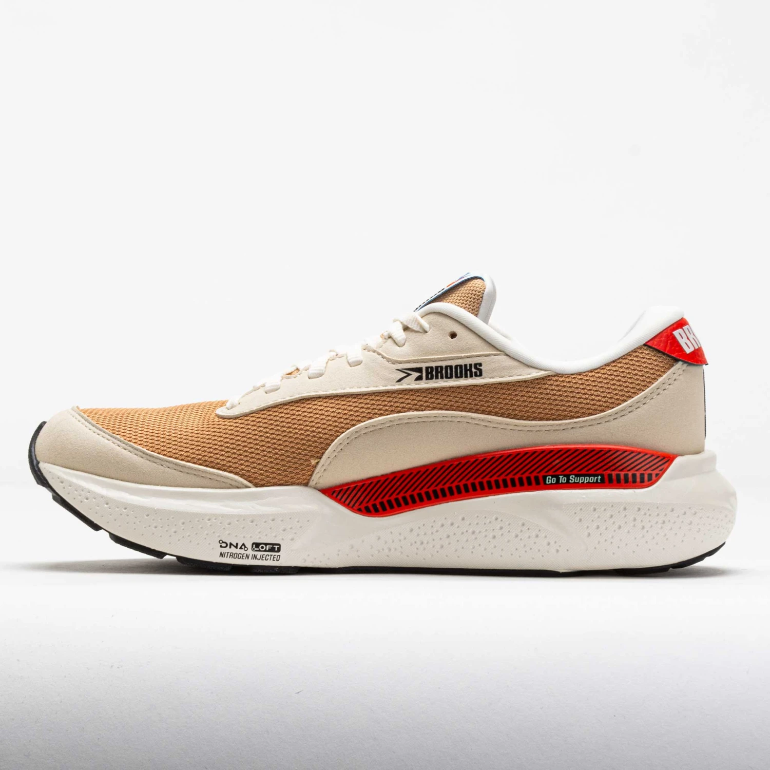 Brooks Adrenaline GTS 24 Men's Taffy/Cherry Tomato/Black 4 Brooks Adrenaline GTS 24 Men's Taffy/Cherry Tomato/Black - Image 2