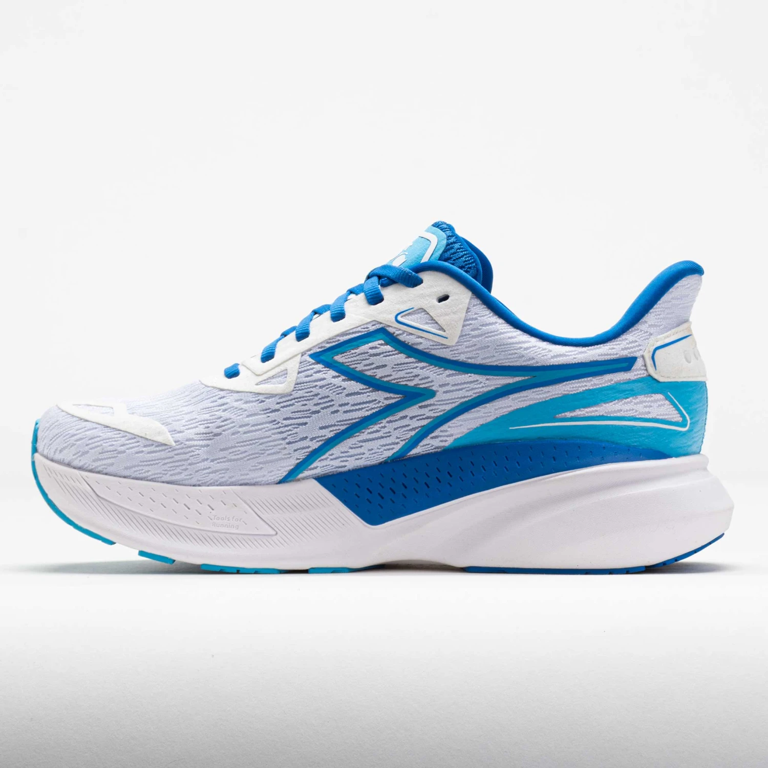 Diadora Nucleo 2 Men's White/French Blue/Aquarius 4 Diadora Nucleo 2 Men's White/French Blue/Aquarius - Image 2