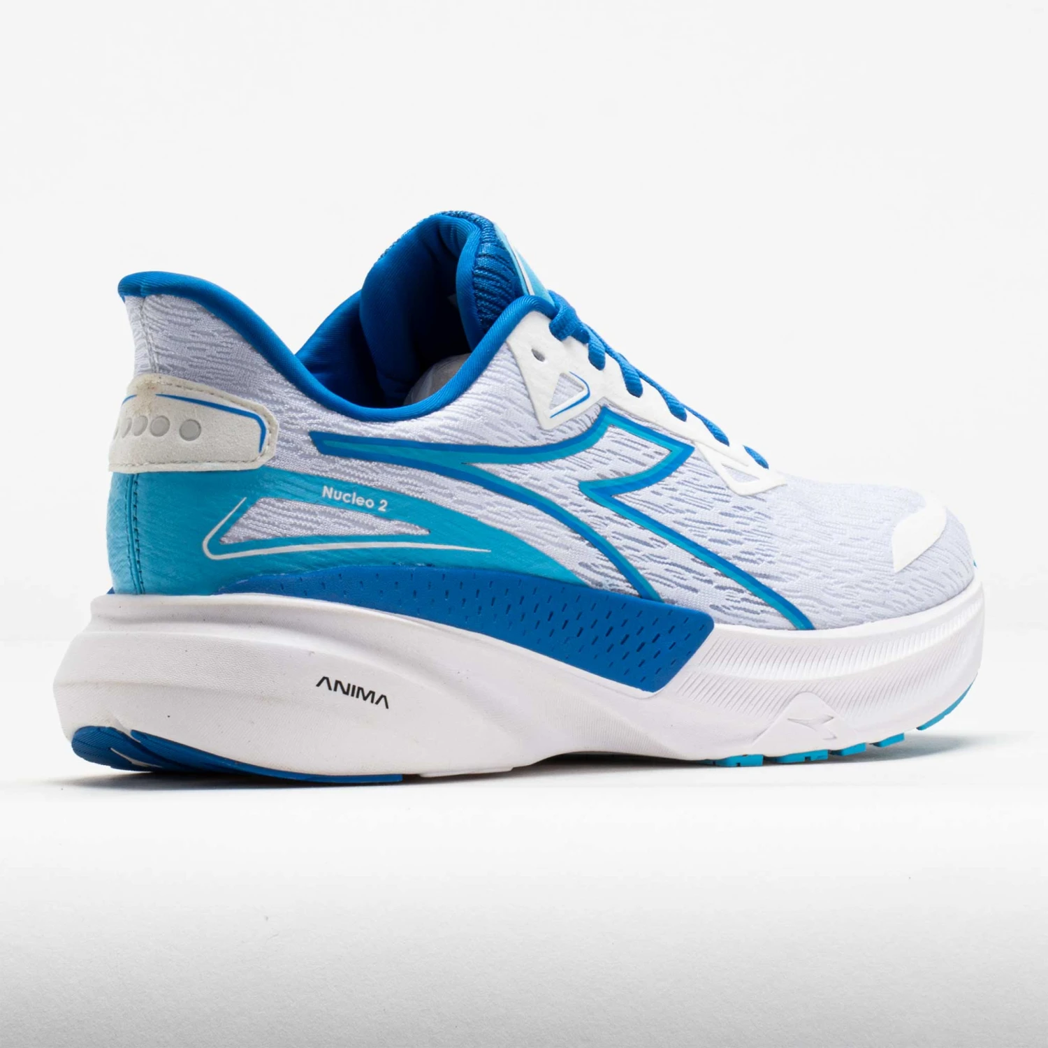 Diadora Nucleo 2 Men's White/French Blue/Aquarius 8 Diadora Nucleo 2 Men's White/French Blue/Aquarius - Image 6