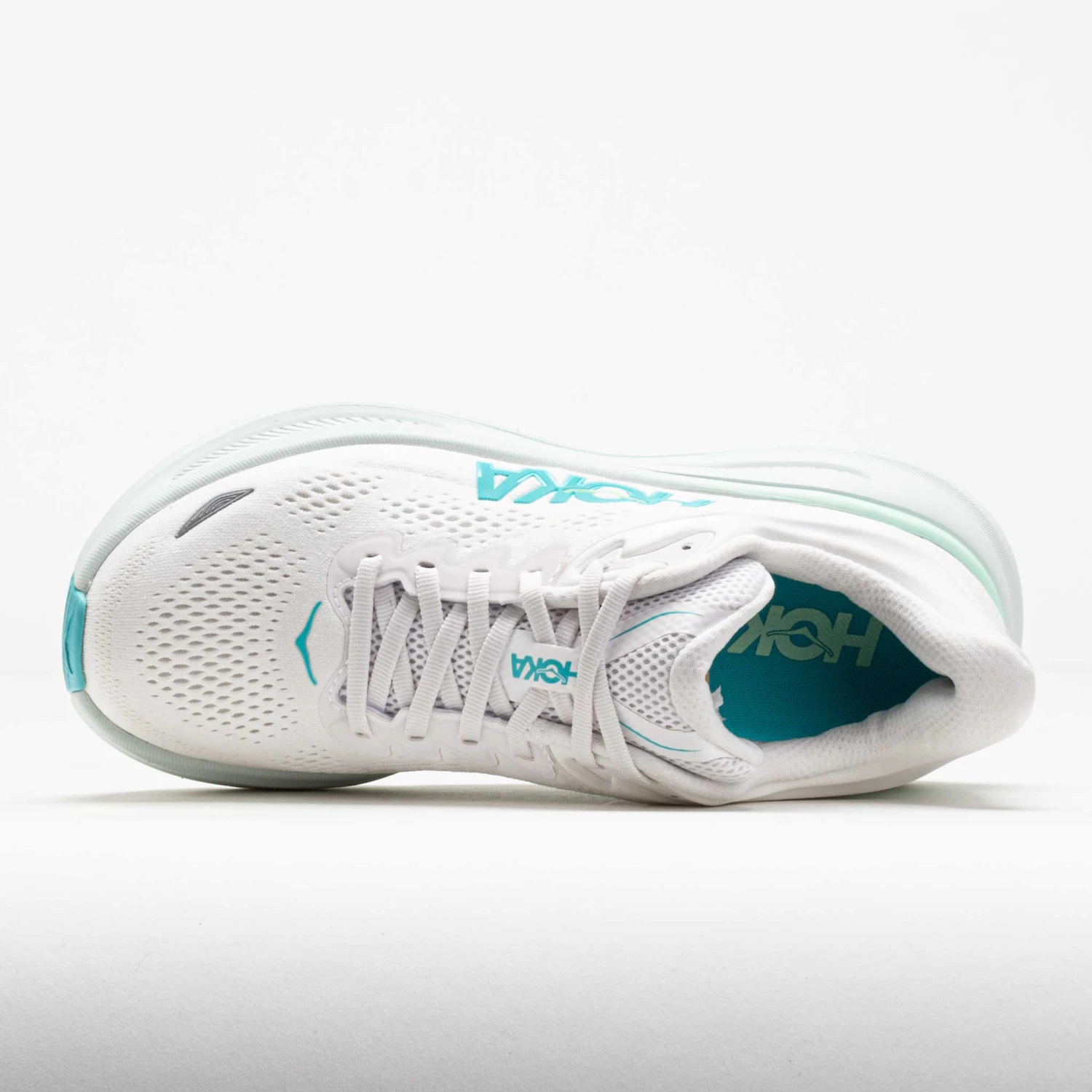 HOKA Bondi 9 Women's Frost/Cielo Blue 5 HOKA Bondi 9 Women's Frost/Cielo Blue - Image 3
