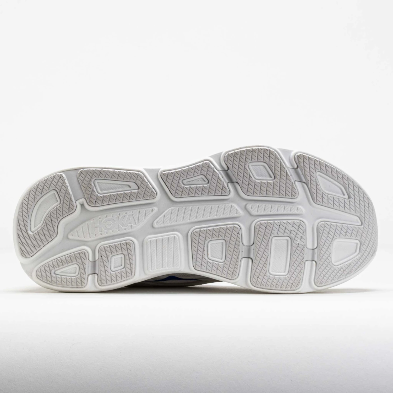 HOKA Bondi 9 Men's Cosmic Grey/Ultramarine 6 HOKA Bondi 9 Men's Cosmic Grey/Ultramarine - Image 4