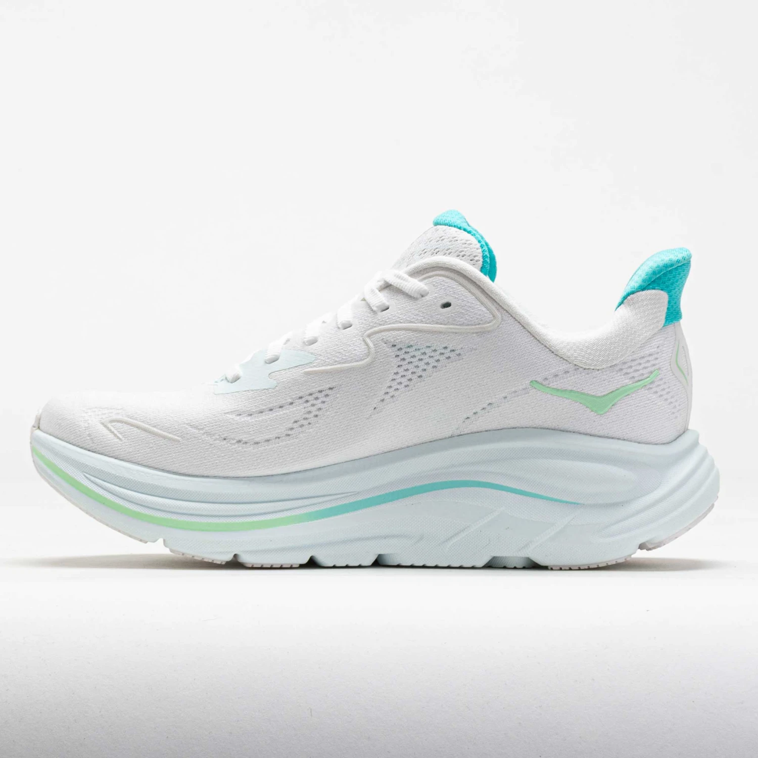 HOKA Clifton 10 Women's White/Cielo Blue 4 HOKA Clifton 10 Women's White/Cielo Blue - Image 2