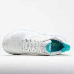 HOKA Clifton 10 Women's White/Cielo Blue 10 HOKA Clifton 10 Women's White/Cielo Blue -Famous Shoes Store 042214 2