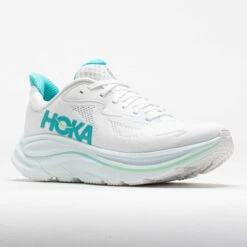 HOKA Clifton 10 Women's White/Cielo Blue 12 HOKA Clifton 10 Women's White/Cielo Blue -Famous Shoes Store 042214 5