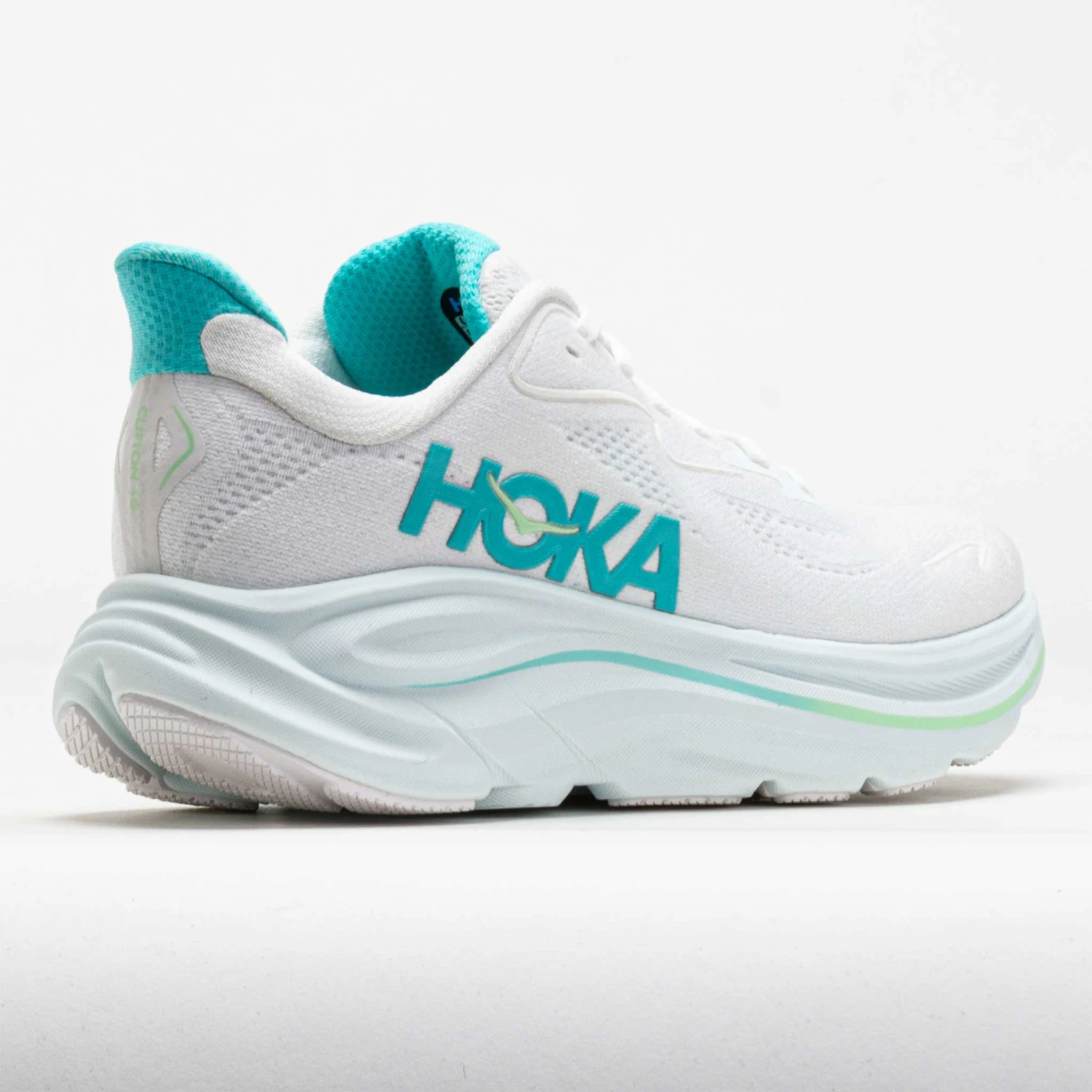 HOKA Clifton 10 Women's White/Cielo Blue 8 HOKA Clifton 10 Women's White/Cielo Blue - Image 6