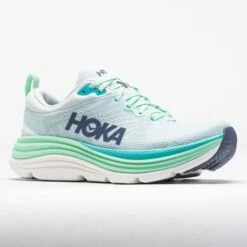 HOKA Gaviota 5 Women's Snow Melt/Cielo Blue -Famous Shoes Store 042250 5
