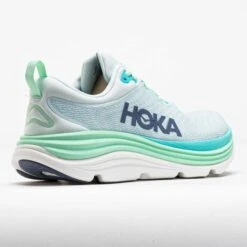 HOKA Gaviota 5 Women's Snow Melt/Cielo Blue -Famous Shoes Store 042250 6