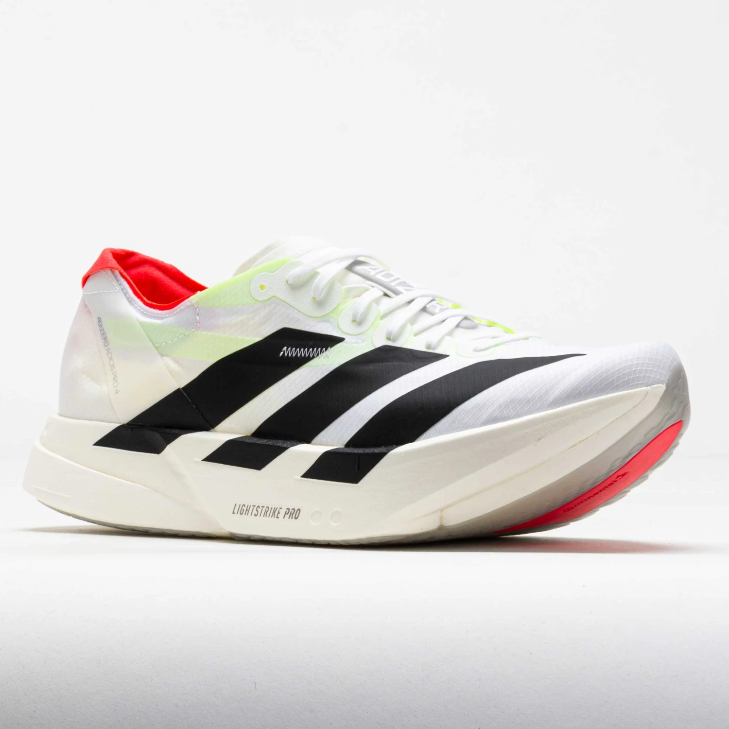 Adidas Adizero Adios Pro 4 Women's White/Black/Silver Metallic 7 Adidas Adizero Adios Pro 4 Women's White/Black/Silver Metallic - Image 5