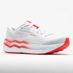 Brooks Ghost Max 2 Women's White/Hot Coral -Famous Shoes Store 042435 5