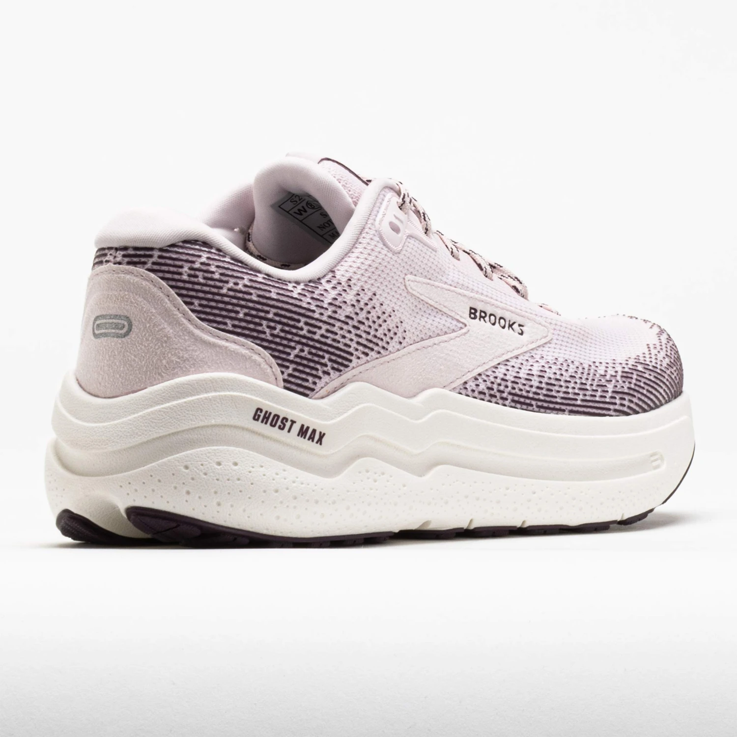 Brooks Ghost Max 2 Women's Orchid Ice/Plum/Coconut 8 Brooks Ghost Max 2 Women's Orchid Ice/Plum/Coconut - Image 6
