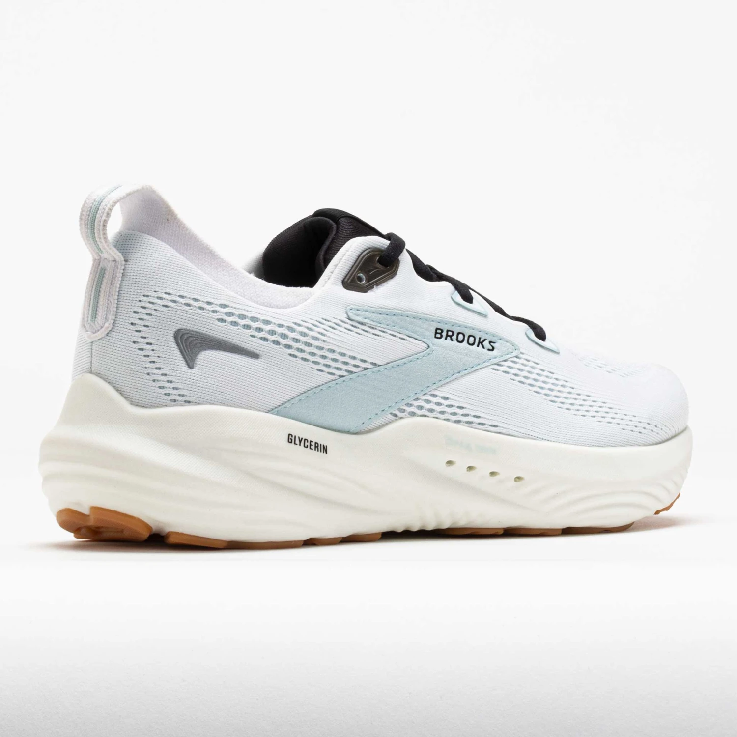 Brooks Glycerin 22 Men's Bright White/Winter Sky/Black 8 Brooks Glycerin 22 Men's Bright White/Winter Sky/Black - Image 6