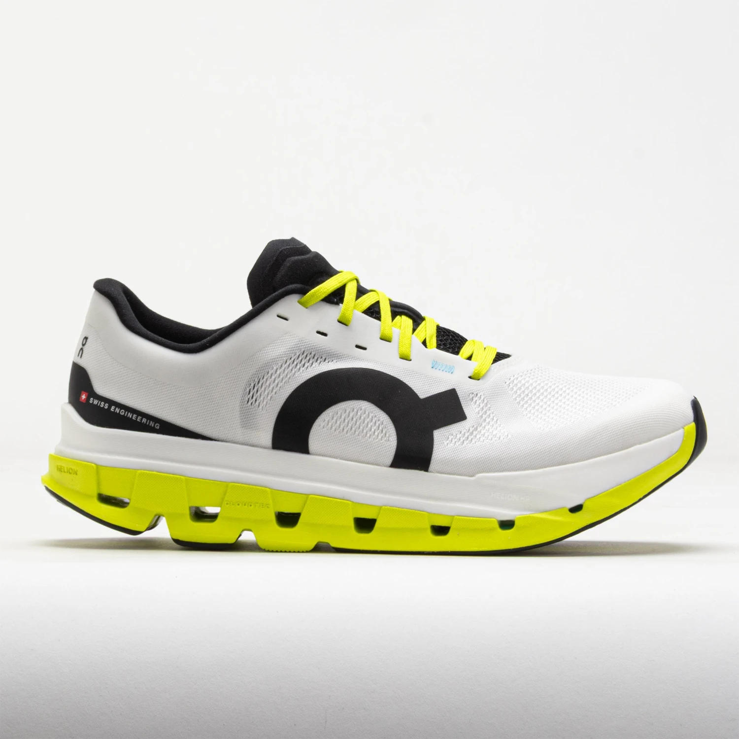 On Running On Cloudflow 5 Women's White/Lime 3 On Running On Cloudflow 5 Women's White/Lime