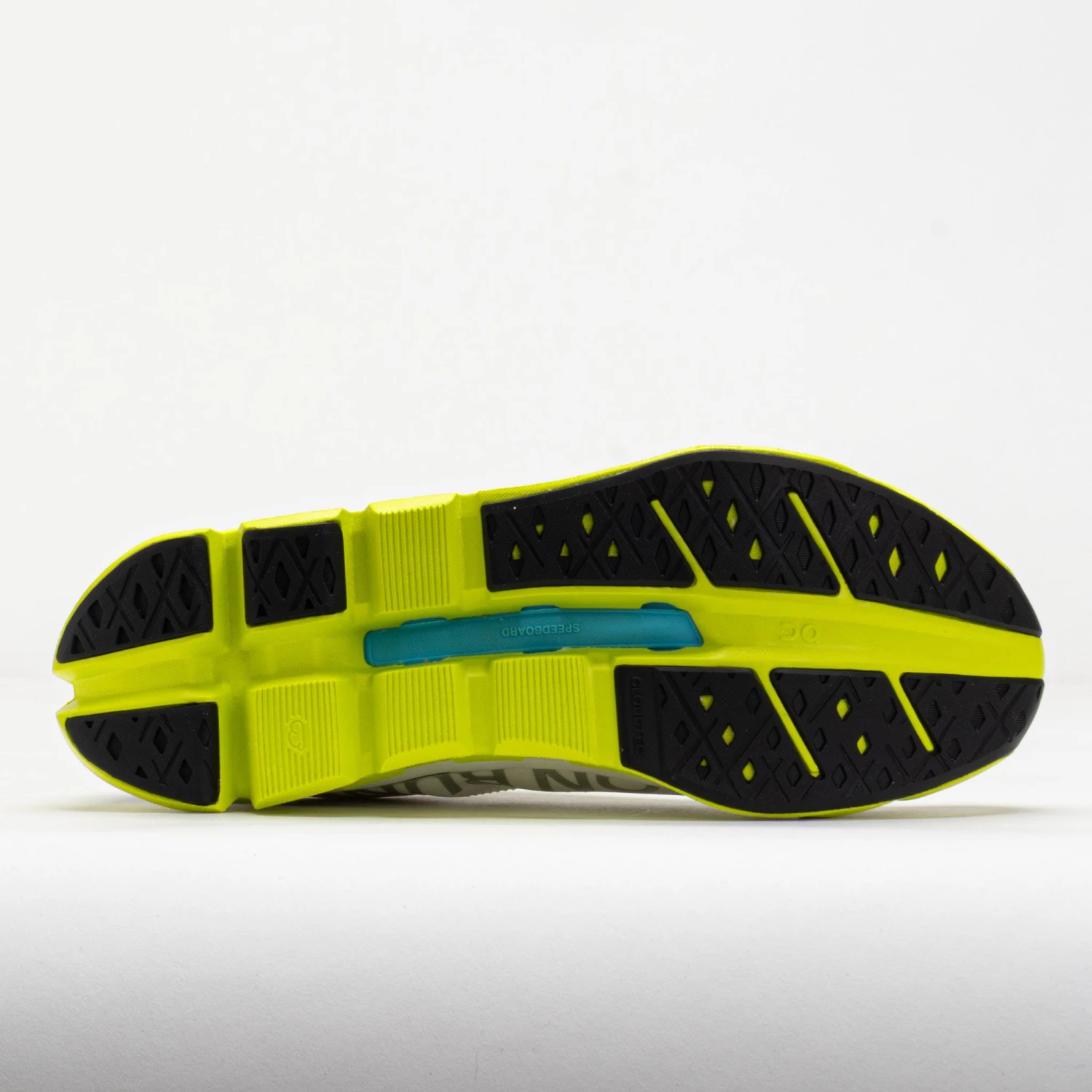 On Running On Cloudflow 5 Women's White/Lime 6 On Running On Cloudflow 5 Women's White/Lime - Image 4