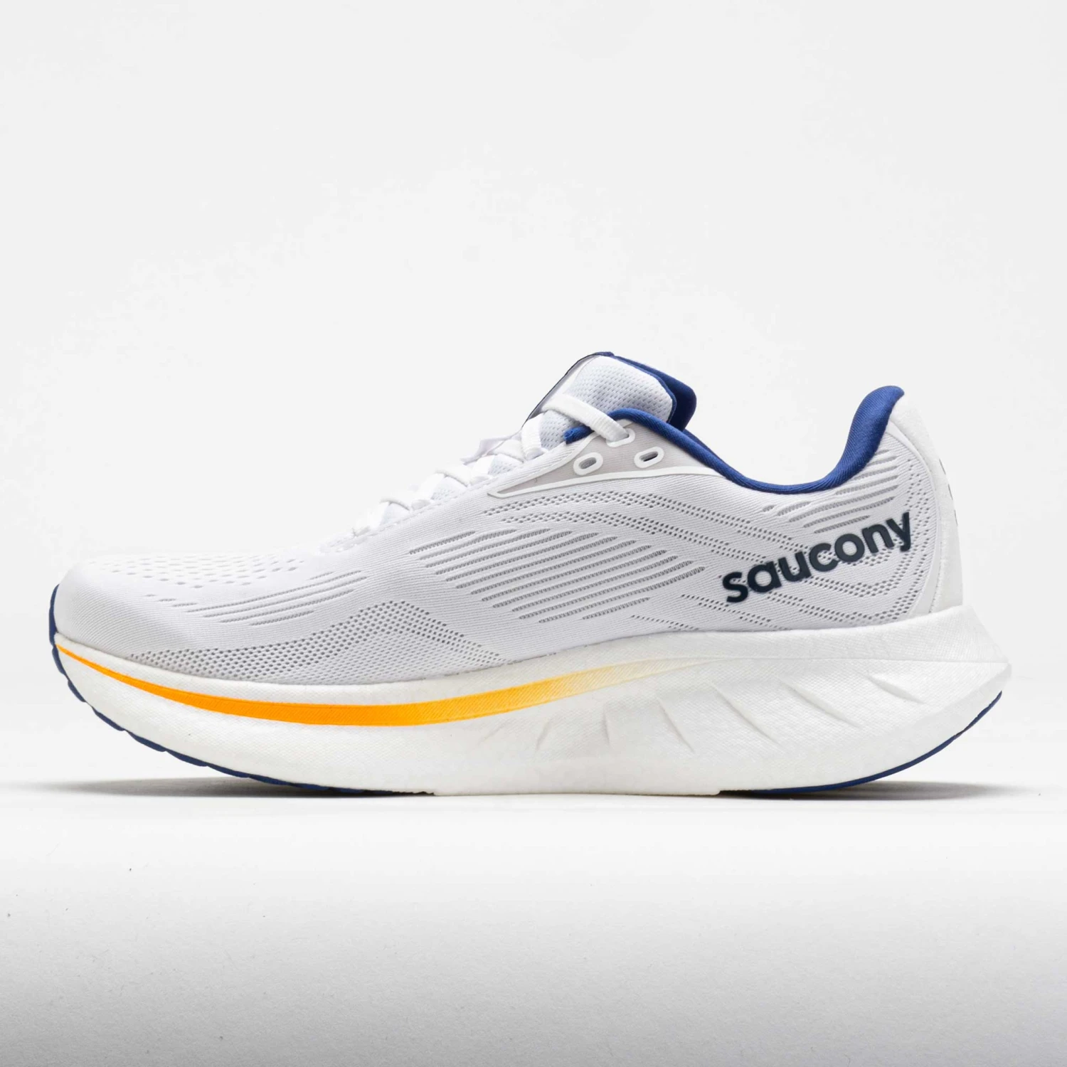 Saucony Ride 18 Men's White/Azurite 4 Saucony Ride 18 Men's White/Azurite - Image 2