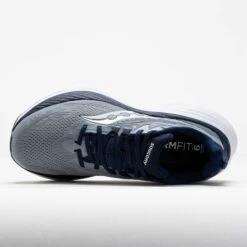 Saucony Hurricane 24 Men's Flint/Navy 10 Saucony Hurricane 24 Men's Flint/Navy -Famous Shoes Store 042638 2