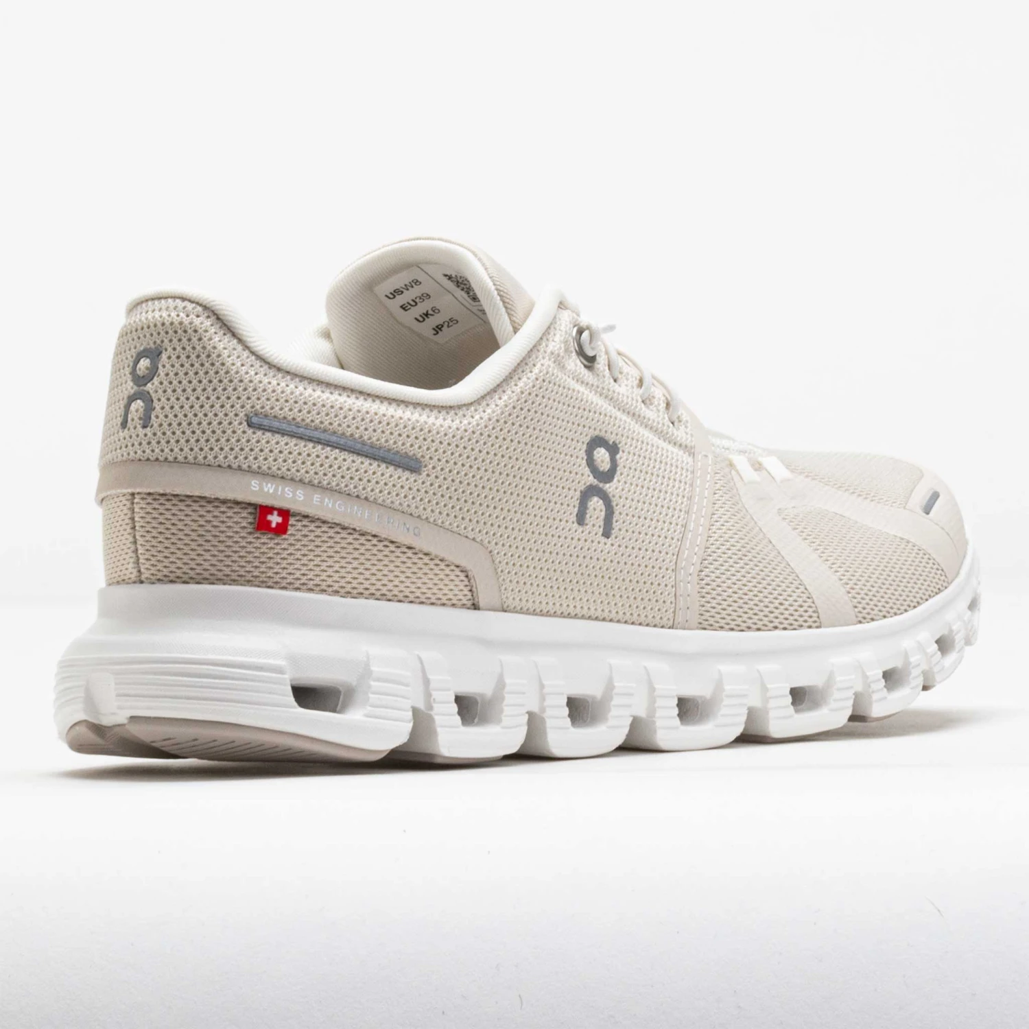 On Running On Cloud 6 Women's Pearl/White 8 On Running On Cloud 6 Women's Pearl/White - Image 6