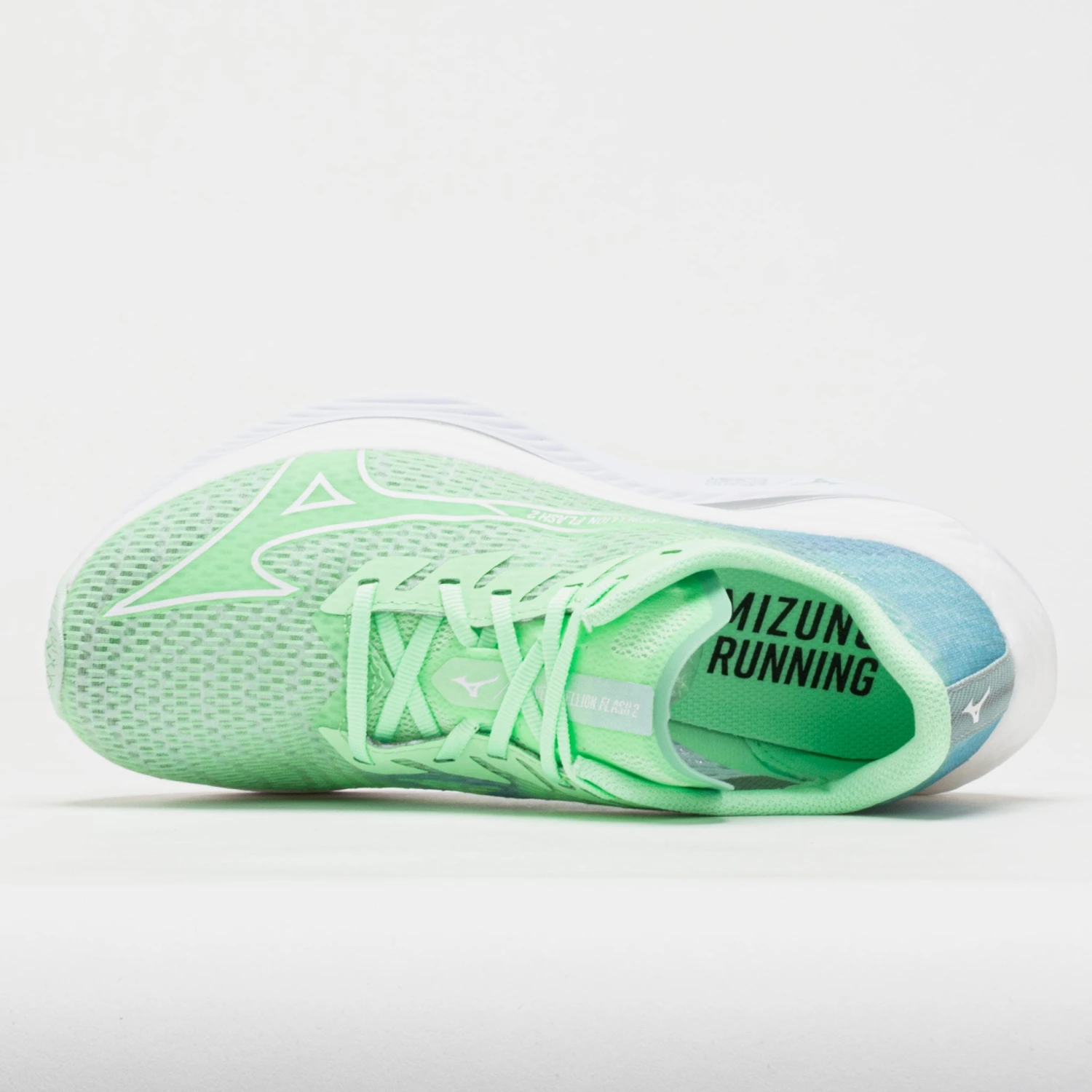 Mizuno Wave Rebellion Flash 2 Women's Neo Mint/White 5 Mizuno Wave Rebellion Flash 2 Women's Neo Mint/White - Image 3