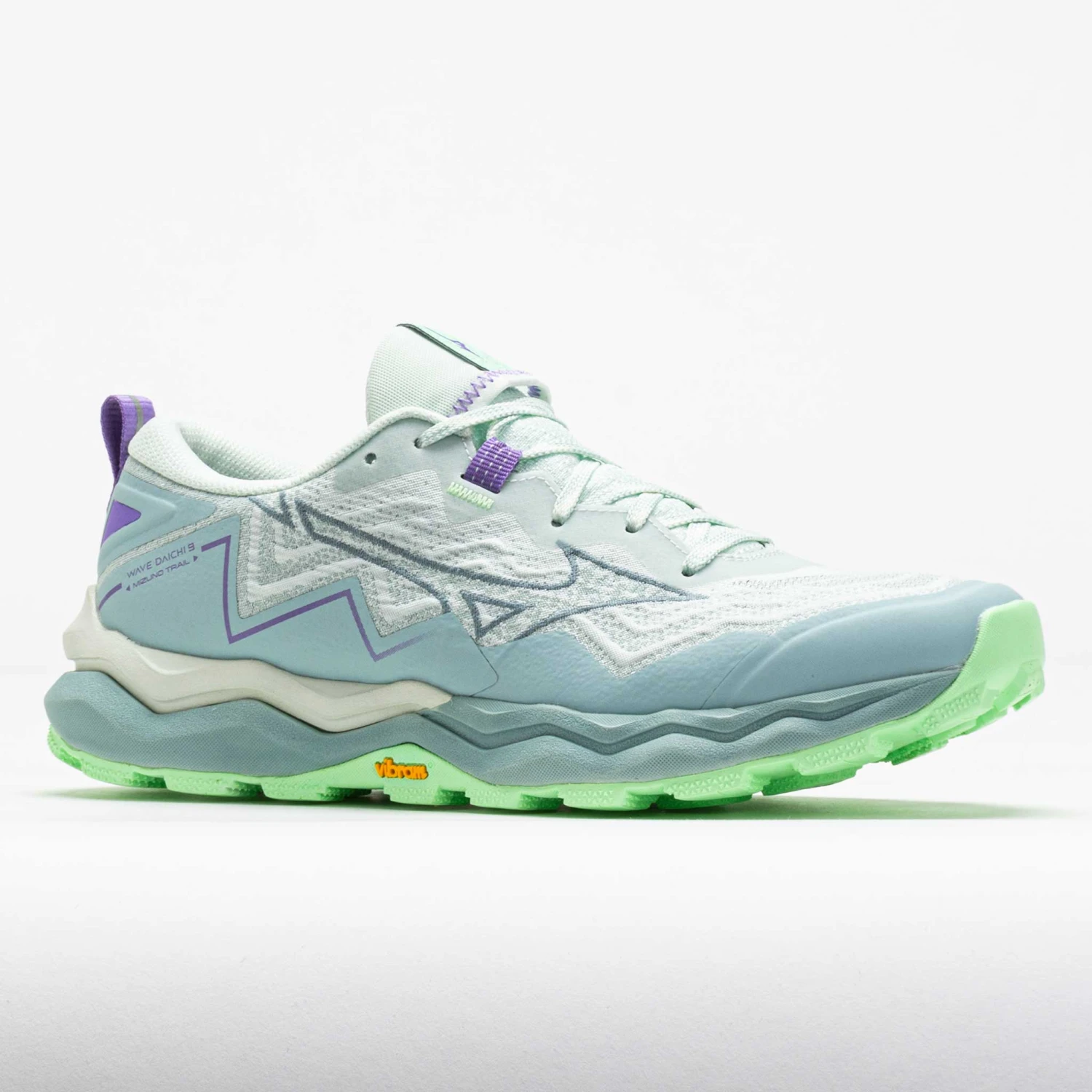 Mizuno Wave Daichi 9 Women's Hint Of Mint/Citadel 7 Mizuno Wave Daichi 9 Women's Hint Of Mint/Citadel - Image 5