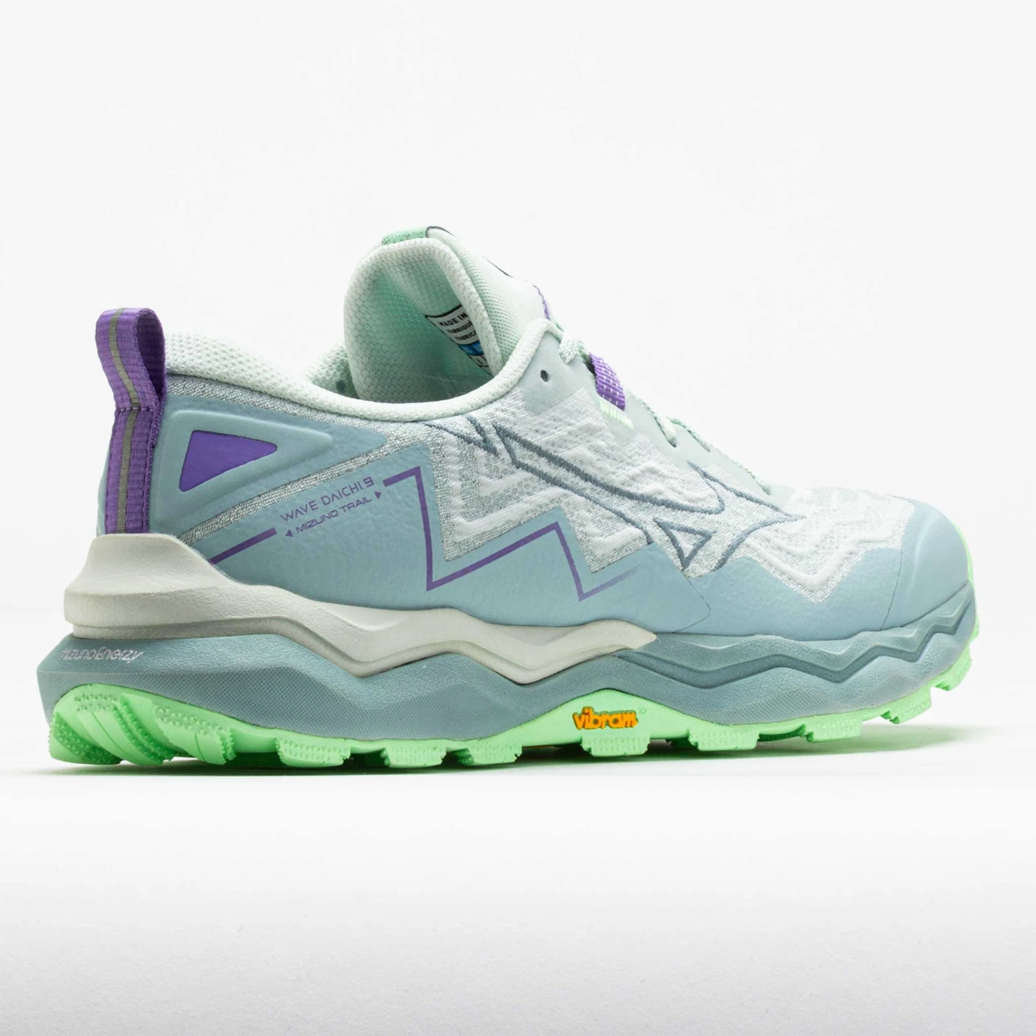 Mizuno Wave Daichi 9 Women's Hint Of Mint/Citadel 8 Mizuno Wave Daichi 9 Women's Hint Of Mint/Citadel - Image 6