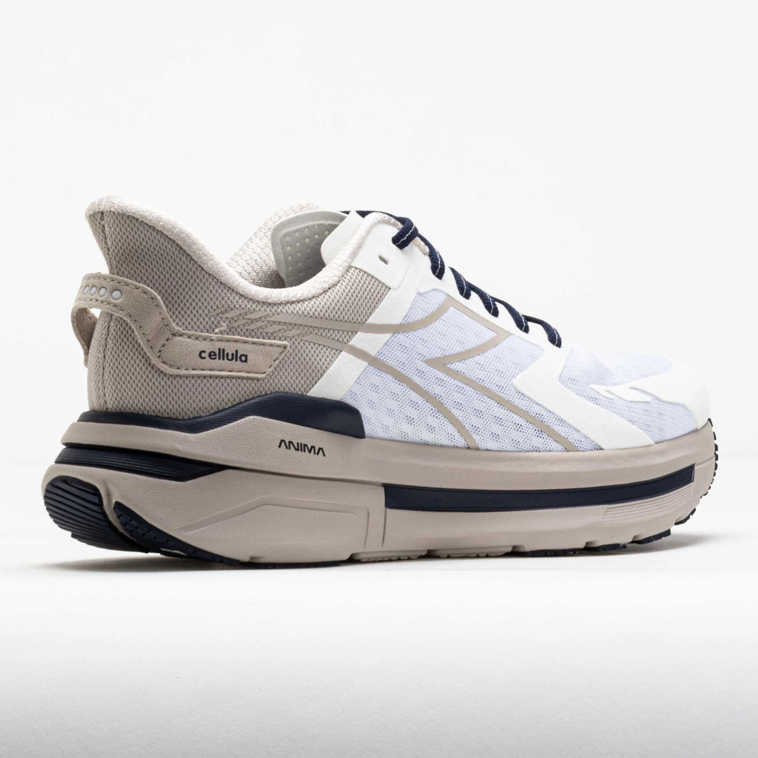 Diadora Cellula Men's White/Whisper White/Chateau Grey 8 Diadora Cellula Men's White/Whisper White/Chateau Grey - Image 6