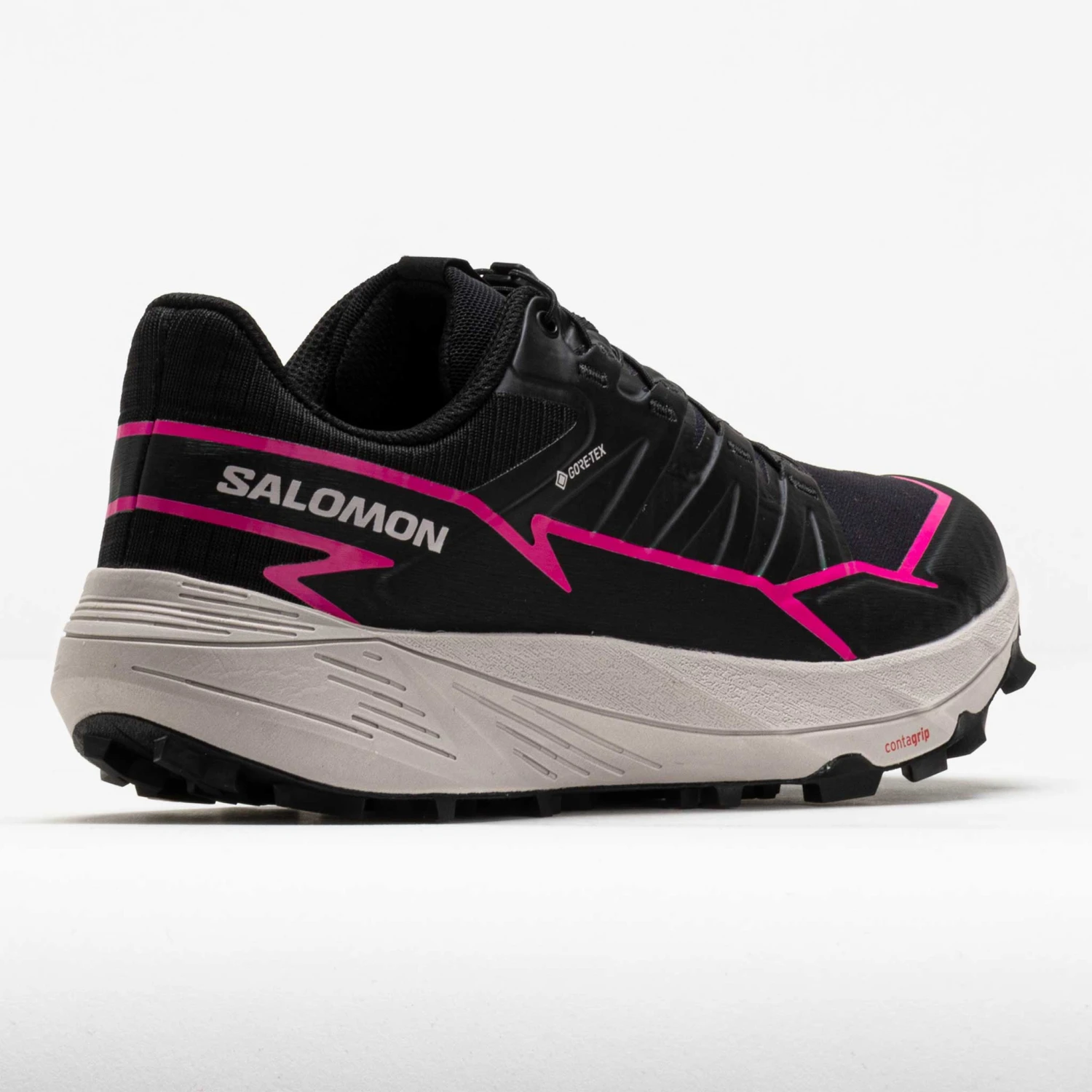Salomon Thundercross GTX Women's Black/Black/Pink Glo 8 Salomon Thundercross GTX Women's Black/Black/Pink Glo - Image 6