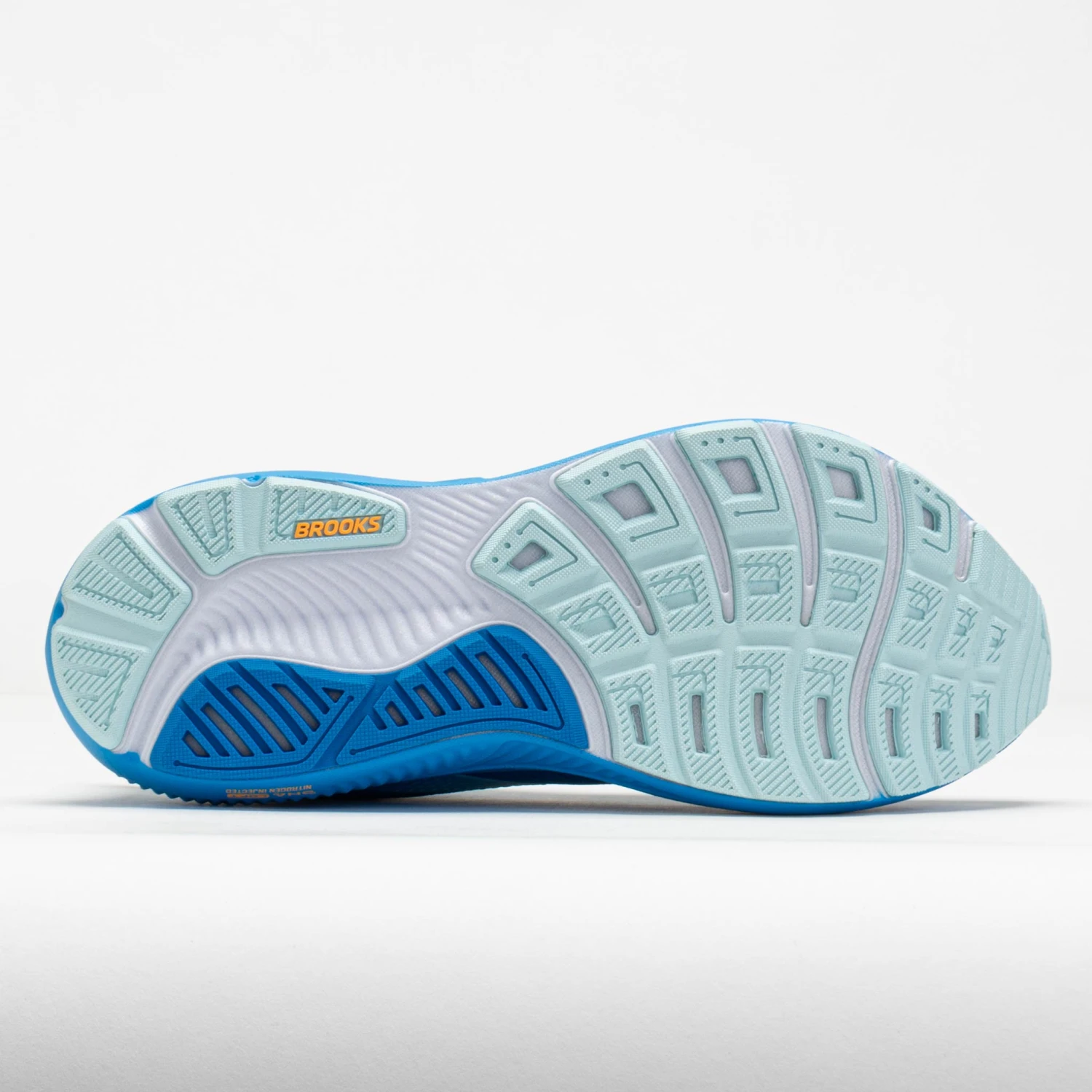 Brooks Ghost 17 Men's Cloisonne/Blue/Orange 6 Brooks Ghost 17 Men's Cloisonne/Blue/Orange - Image 4