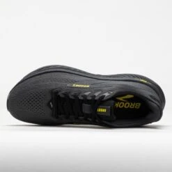 Brooks Ghost 17 Men's Ebony/Black/Yellow -Famous Shoes Store 042864 2