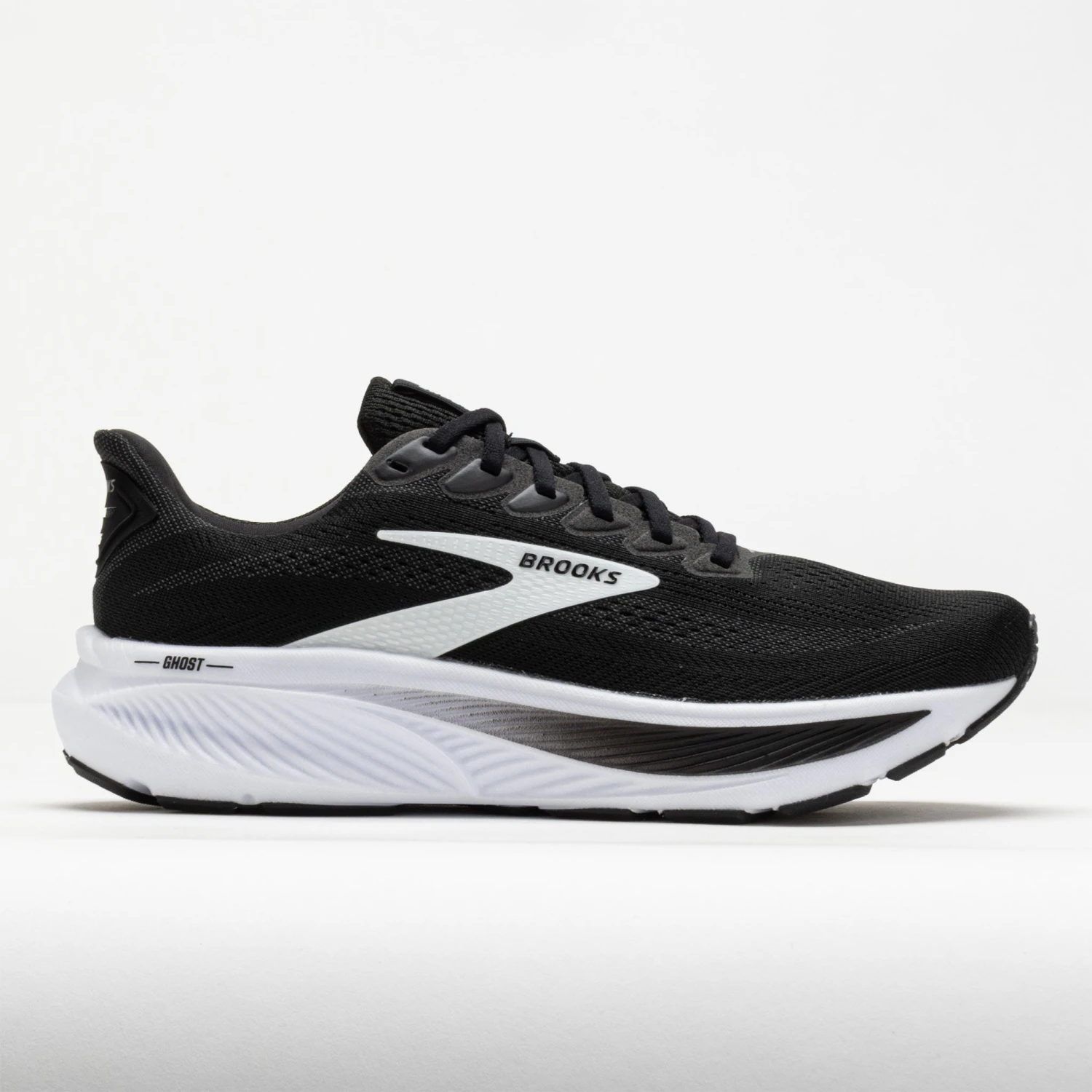 Brooks Ghost 17 Men's Black/Grey/White 3 Brooks Ghost 17 Men's Black/Grey/White