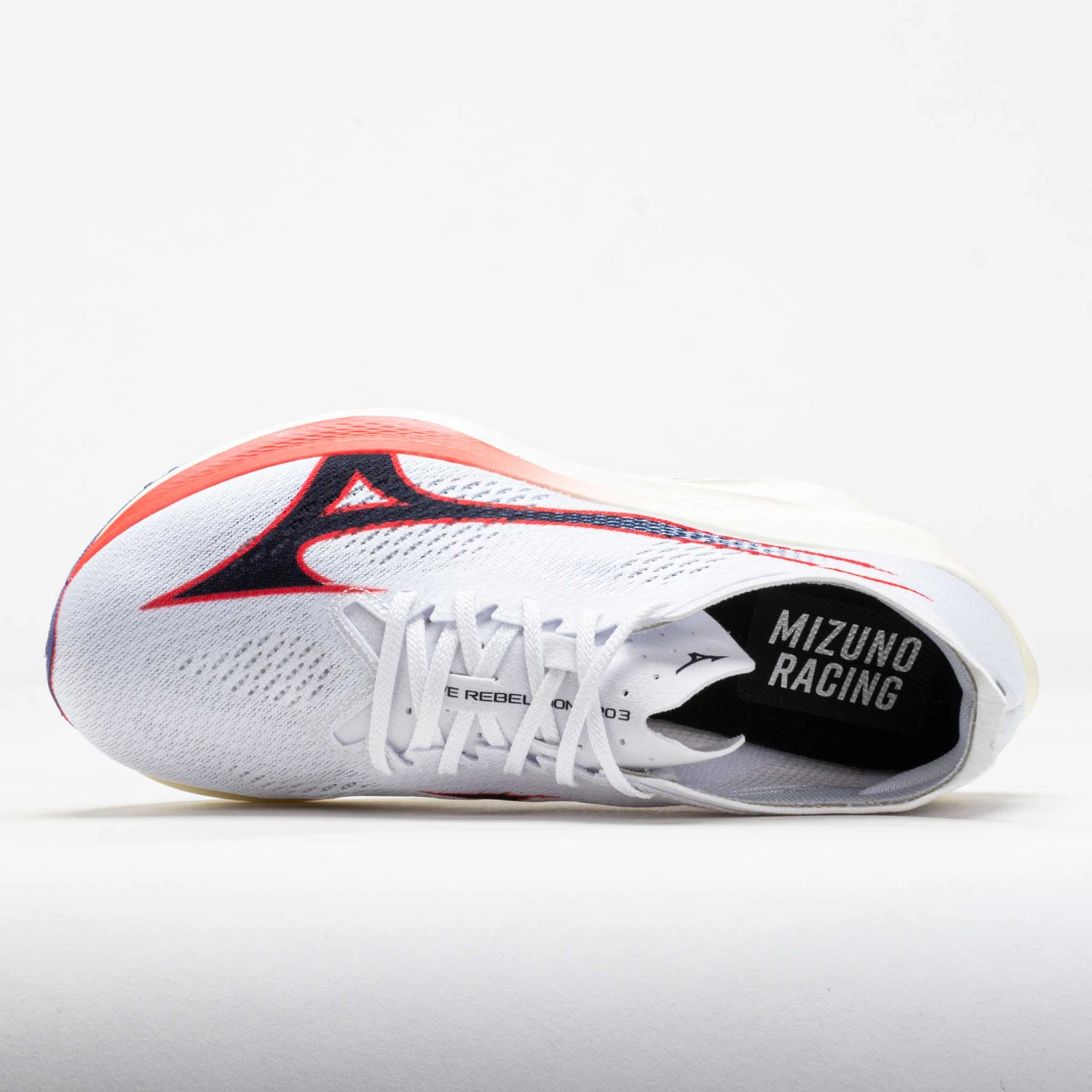 Mizuno Wave Rebellion Pro 3 Unisex White/Baritone Blue 5 Mizuno Wave Rebellion Pro 3 Unisex White/Baritone Blue - Image 3