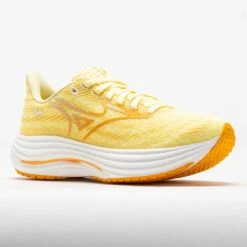 Mizuno Wave Rider 29 Women's Glowing Cream/Citrus -Famous Shoes Store 042936 5