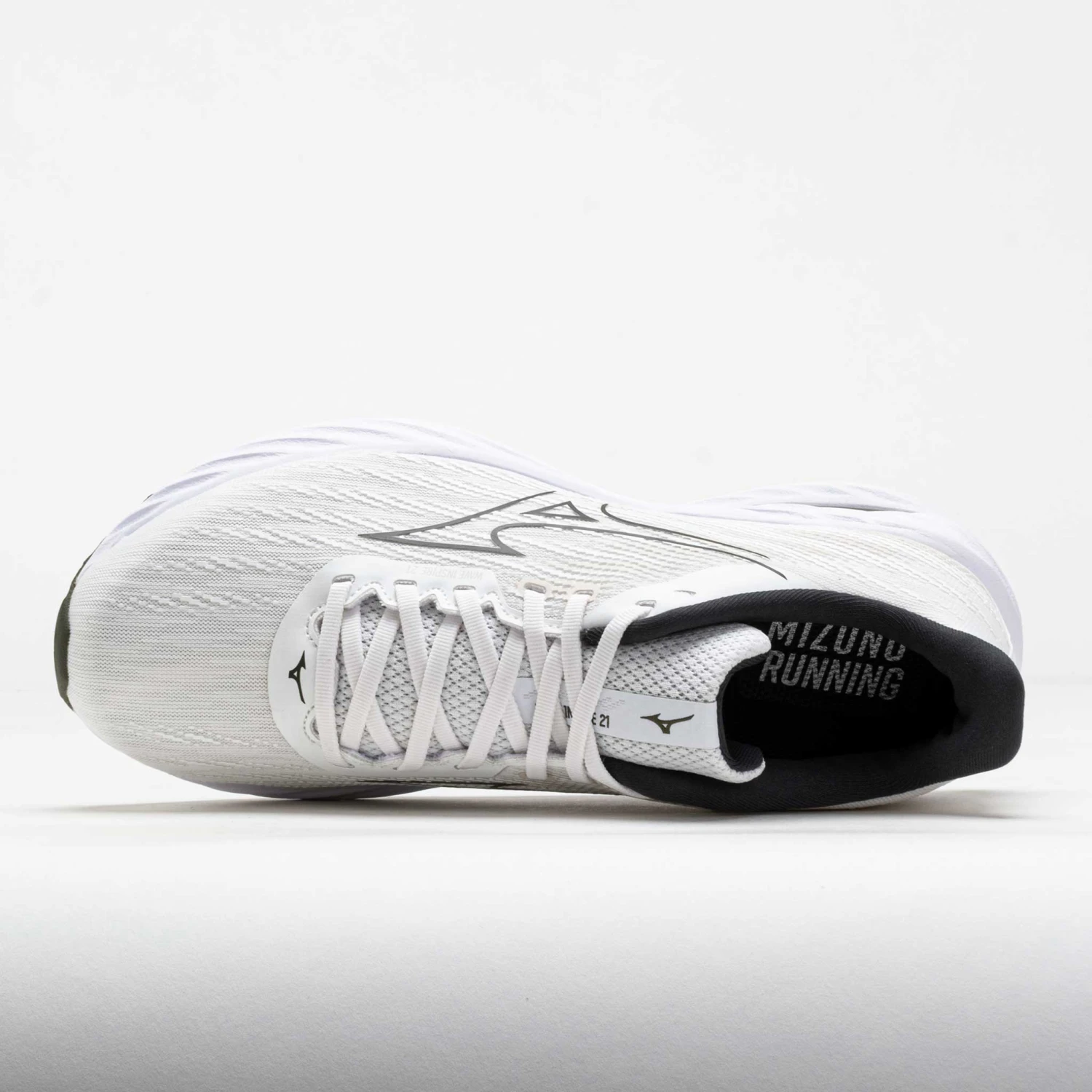 Mizuno Wave Inspire 21 Men's White/Grape Leaf 5 Mizuno Wave Inspire 21 Men's White/Grape Leaf - Image 3