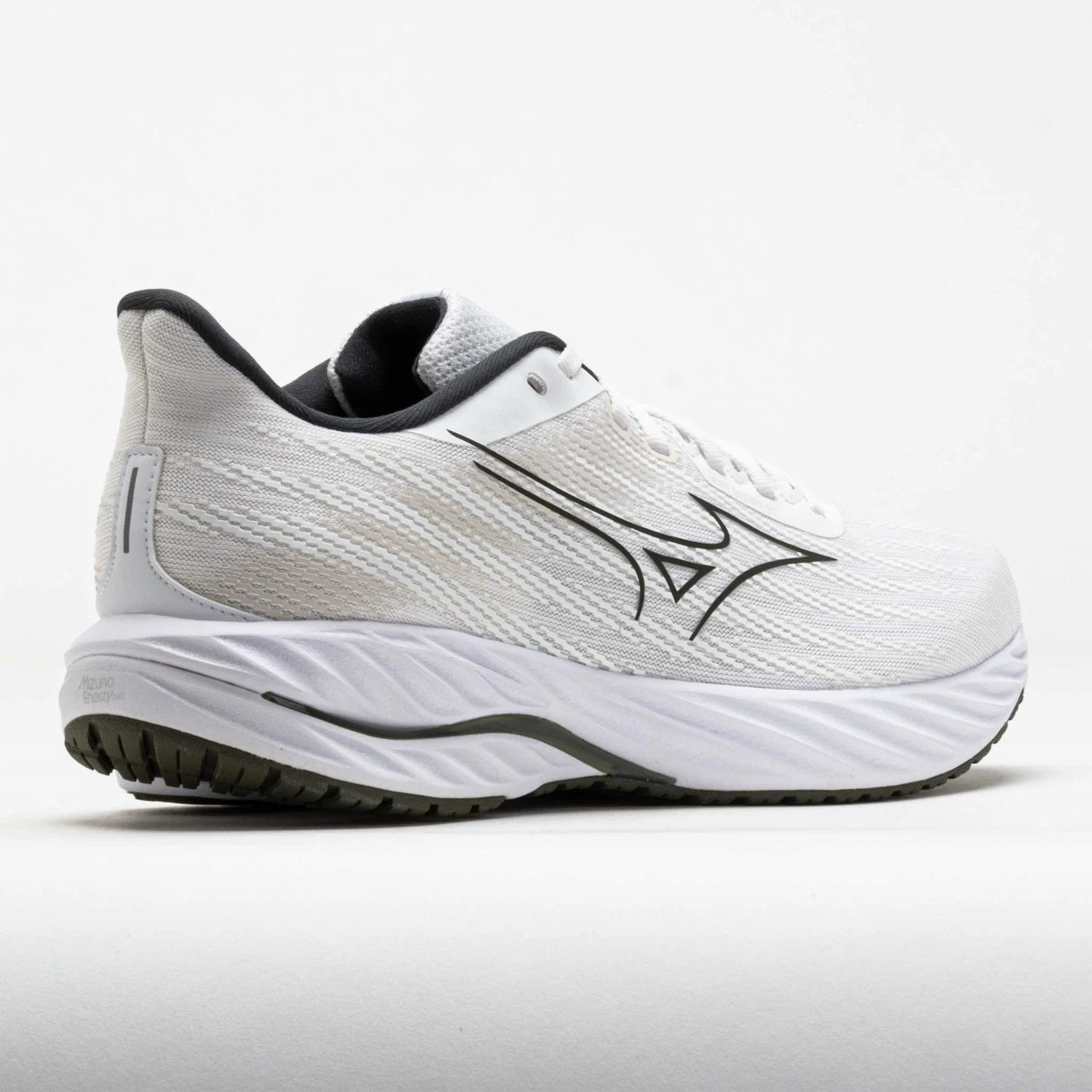 Mizuno Wave Inspire 21 Men's White/Grape Leaf 8 Mizuno Wave Inspire 21 Men's White/Grape Leaf - Image 6