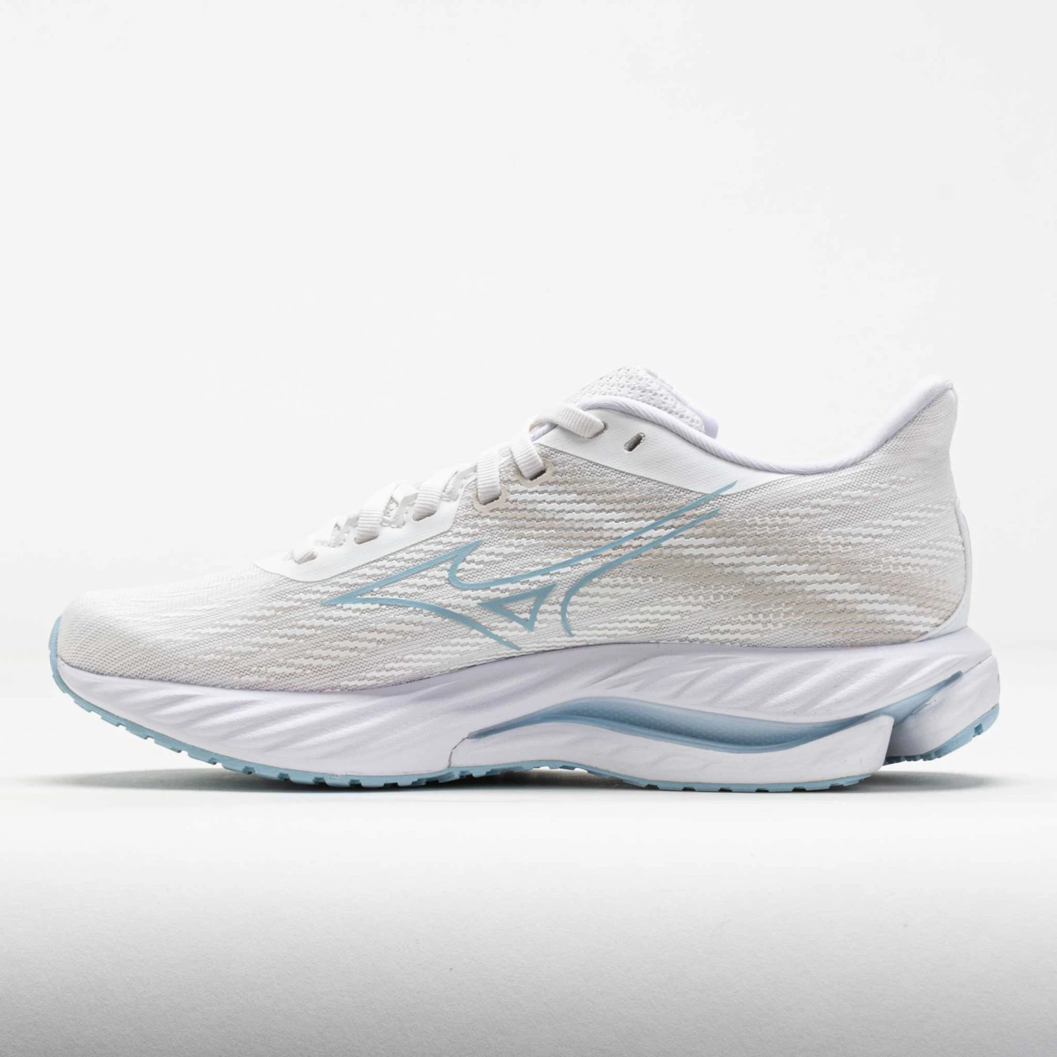 Mizuno Wave Inspire 21 Women's White/Nantucket Breeze 4 Mizuno Wave Inspire 21 Women's White/Nantucket Breeze - Image 2