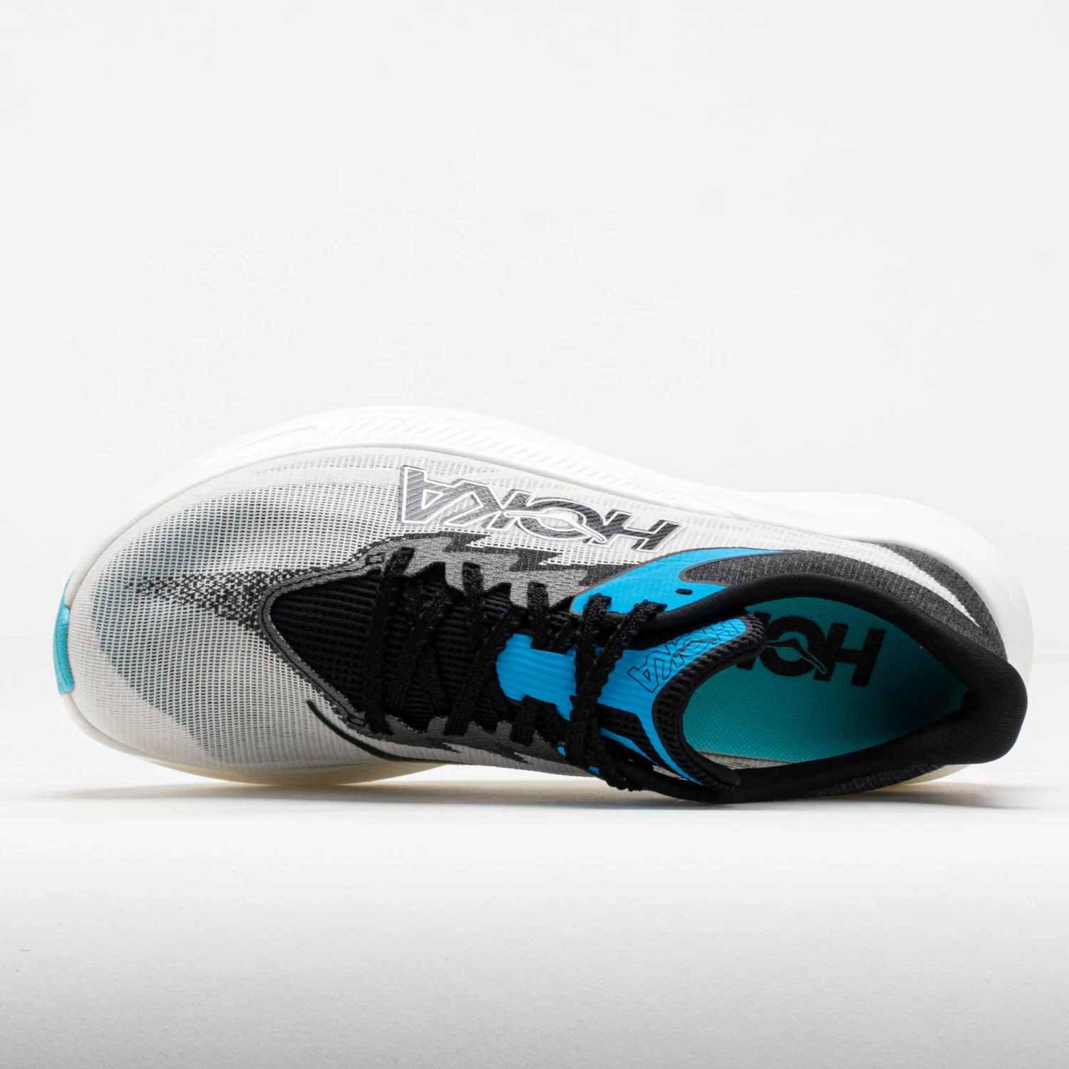 HOKA Rocket X 3 Unisex White/Black 5 HOKA Rocket X 3 Unisex White/Black - Image 3