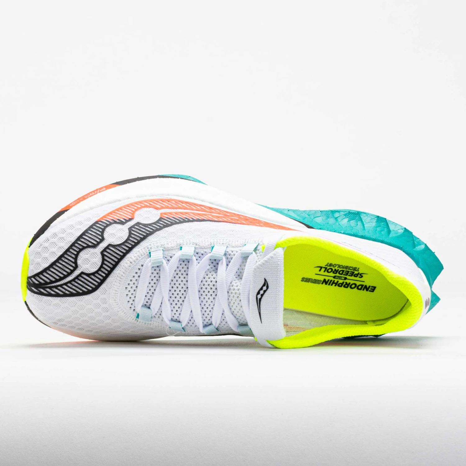 Saucony Endorphin Pro 4 Men's White/Mutant 5 Saucony Endorphin Pro 4 Men's White/Mutant - Image 3