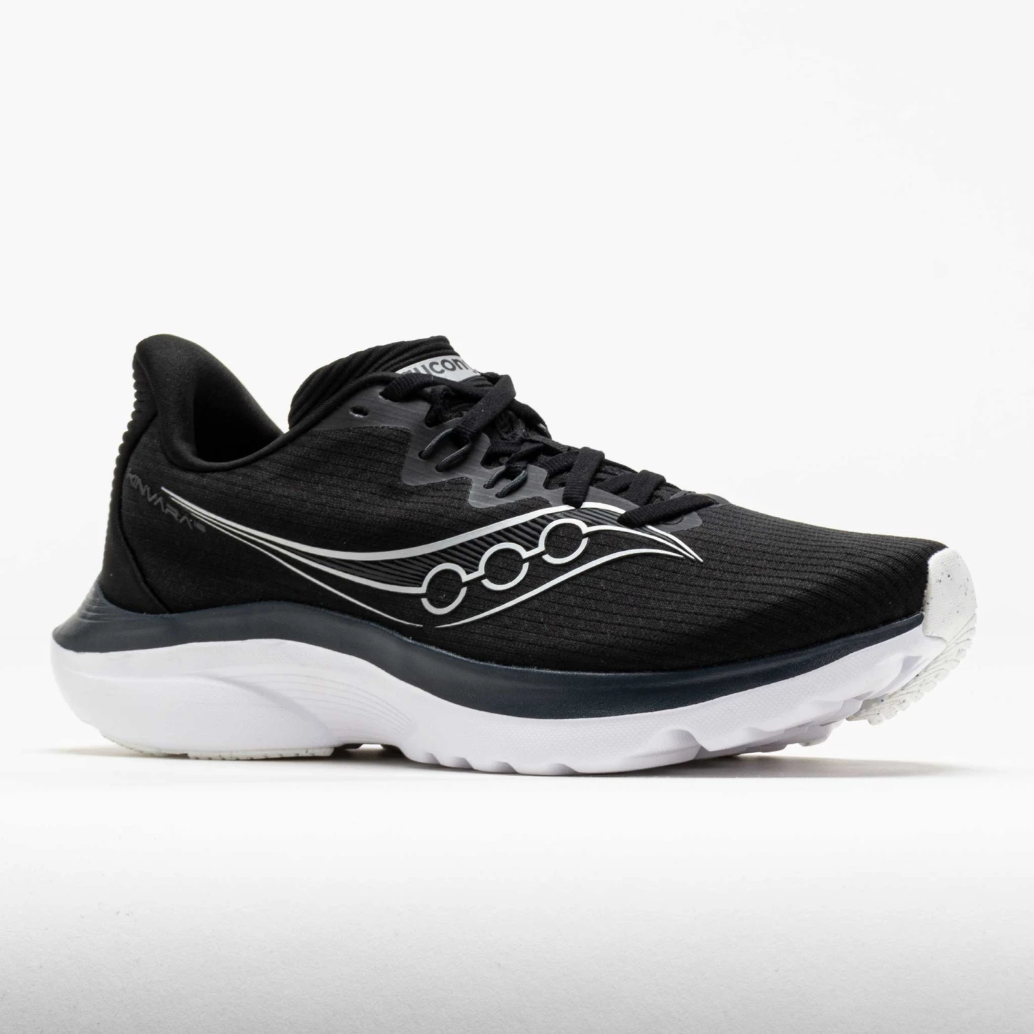 Saucony Kinvara 16 Men's Black/White 7 Saucony Kinvara 16 Men's Black/White - Image 5