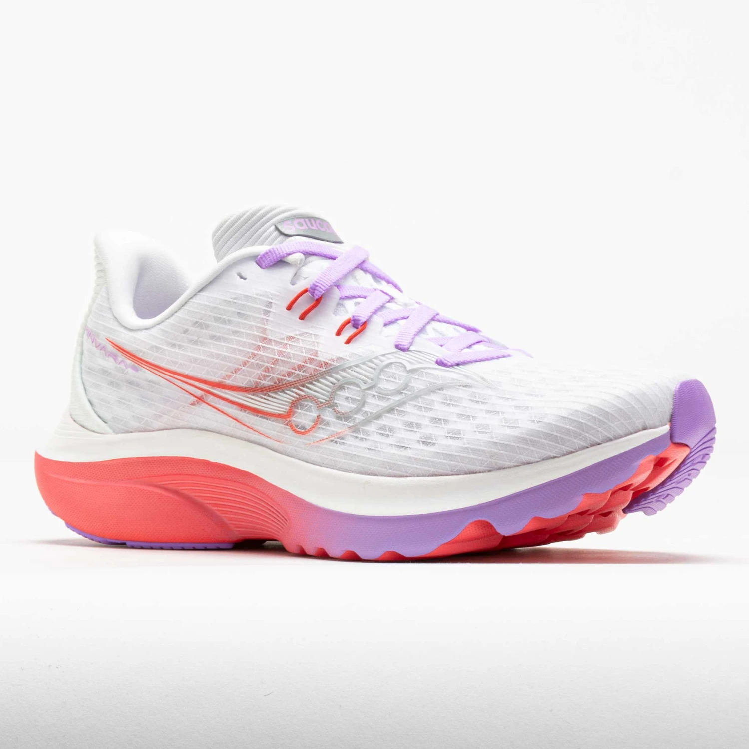 Saucony Kinvara 16 Women's White/Crocus 7 Saucony Kinvara 16 Women's White/Crocus - Image 5
