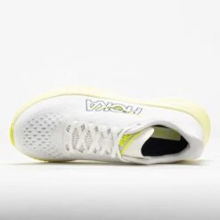 HOKA Mach 6 Women's White/Neon HOKA Citrus -Famous Shoes Store 043038 2
