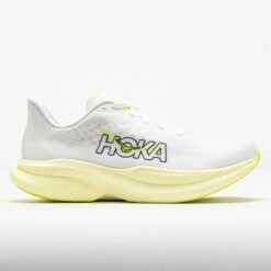 HOKA Mach 6 Women's White/Neon HOKA Citrus