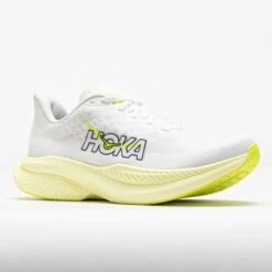 HOKA Mach 6 Women's White/Neon HOKA Citrus -Famous Shoes Store 043038 5