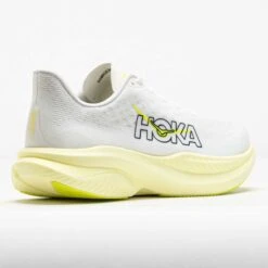 HOKA Mach 6 Women's White/Neon HOKA Citrus -Famous Shoes Store 043038 6
